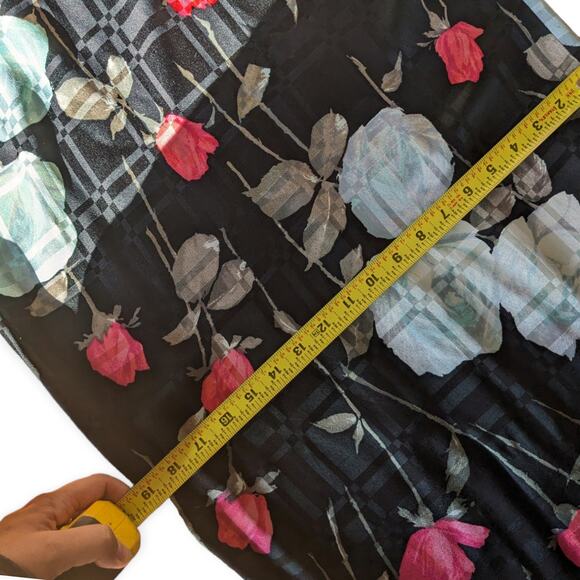 Vintage Hale Aloha Hawaiian Maxi Qipao Pencil Dress - Picture 7 of 10